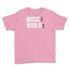music on world off Youth Tee