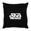 ska wars punk rock music band tee new Throw Pillow