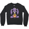 zombie bunny loves brains Crewneck Sweatshirt