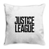 justice league Throw Pillow