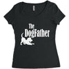 the dogfather Women's Triblend Scoop T-shirt