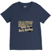 happy when duck hunting V-Neck Tee