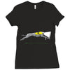 by a nose Ladies Fitted T-Shirt