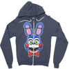 bonnie five night at freddy's Zipper Hoodie