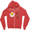 the perfect couple Zipper Hoodie