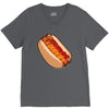 hotdogs on a bun V-Neck Tee