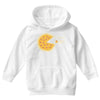 pizza pie chart Youth Hoodie