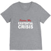 existential crisis V-Neck Tee