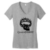 gold Women's V-Neck T-Shirt
