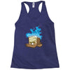 sticker box Racerback Tank