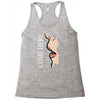 come here Racerback Tank