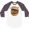 monster burger (2) 3/4 Sleeve Shirt