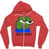Pepe The Frog Zipper Hoodie