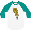 han of the king 3/4 Sleeve Shirt