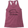 i can't adult today Racerback Tank
