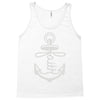 anchored faith (2) Tank Top