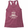 premium vintage 1963 classic perfectly aged limited edition Racerback Tank