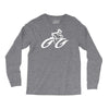 cyclist road bike biking Long Sleeve Shirts
