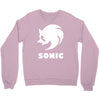 sonic uomo donna bambino sega videogames Crewneck Sweatshirt
