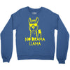 no drama llama (2) Crewneck Sweatshirt