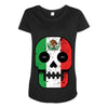 mexico till i die Maternity Scoop Neck T-shirt
