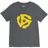 45 rpm vinyl record t shirt dj music records mens ladies tee funny V-Neck Tee