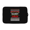 santa only comes once a year nanny is always here to cheer Laptop sleeve
