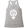 feminist human rights justice activist Racerback Tank