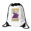 cobblepot for mayor Drawstring Bags