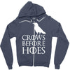 crows Zipper Hoodie