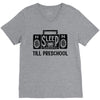 no sleep till preschool V-Neck Tee