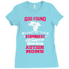 god found autism moms Ladies Fitted T-Shirt