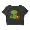 apathetic in the face of certain annihilation Crop Top
