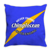 CHIMPLOCEAN Throw Pillow
