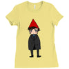 Sherlock Gnomes Ladies Fitted T-Shirt