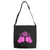 breast cancer fight Adjustable Strap Totes