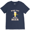 Wish You Were Beer V-Neck Tee