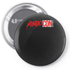 mondocon's first and second year in existence Pin-back button