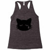 sad cat Racerback Tank