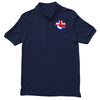 mod union jack, ideal gift, birthday present Men's Polo Shirt