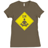 om sign Ladies Fitted T-Shirt