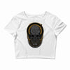 metal disk jockey Crop Top
