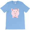cute surprised pig pig T-Shirt