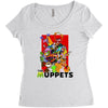 the muppets cartoon ideal birthday present or gift Women's Triblend Scoop T-shirt