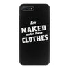 naked under these clothes tie dye iPhone 7 Plus Case