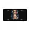 crazy totem License Plate