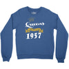 queens are born in 1957 Crewneck Sweatshirt