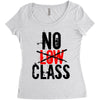 no low class Women's Triblend Scoop T-shirt