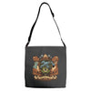 browncoats crest Adjustable Strap Totes
