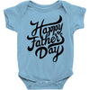 happy fathers day Baby Bodysuit